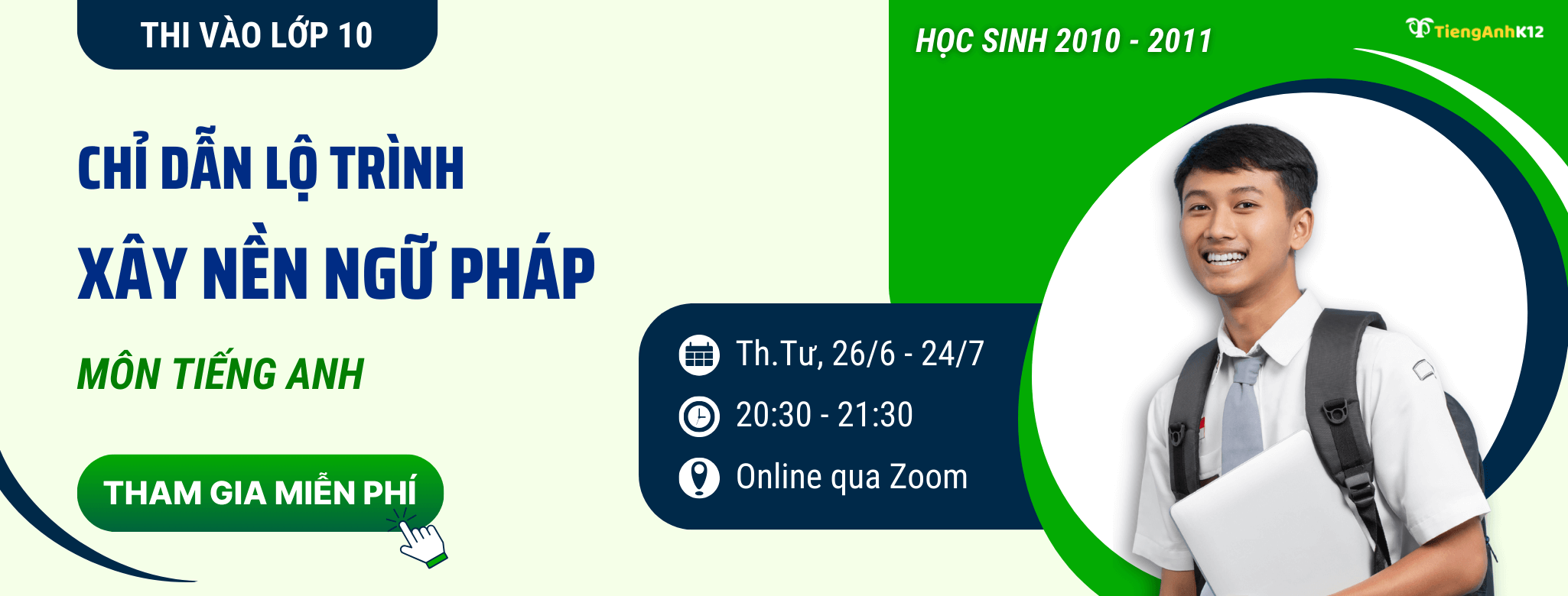 Chỉ dẫn lộ trình xây nền NP vào 10